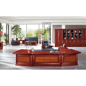 8 ft luxury wooden executive office desk