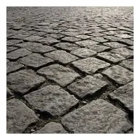 Goedkope Oprit Natuurlijke Outdoor Graniet Patio Bestrating Tegel Vloeren Cobble Straatsteen
