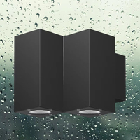 Applique murale LED moderne en aluminium 16W, étanche IP65, réglable, carrée, pour extérieur, éclairage de jardin, CRI90, garantie 5 ans
