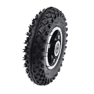 Roue gonflable de 8 pouces 200x50, pneu pneumatique tout-terrain pour trottinette électrique, <span class=keywords><strong>skateboard</strong></span>, vélo - Product Image 6