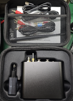 Émetteur pour Soirée Silent Disco T90Pro avec Bluetooth, Audio HIFI 300M, Entrée XLR, Écran LCD, UHF/RF, Stationnaire, Rechargeable