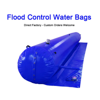 Sacs et vessies souples de contrôle des inondations, sacs à liquide portables, barrières anti-inondation en PVC personnalisables, garantie 1 an, 1000 L/heure