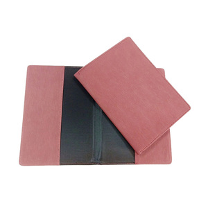 Carpeta de archivo de papel B5 personalizada, cubierta de libro de tela de cuero PU para presentación, fabricación personalizada - Product Image 1