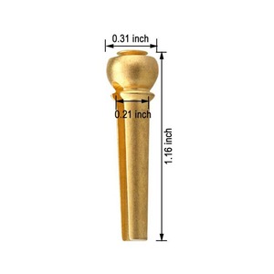 6 unids/set de clavijas de puente de guitarra de latón de cobre puro, clavijas de uñas <span class=keywords><strong>para</strong></span> guitarras acústicas populares, mantienen el timbre completo más estable - Product Image 5