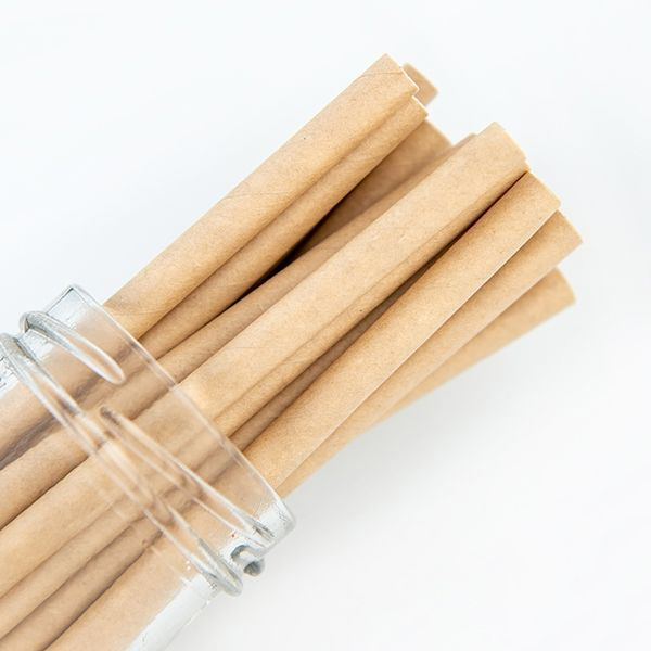 Hot Selling Eco-friendly Biodegradable Kraft Straw Disposable Paper Straws