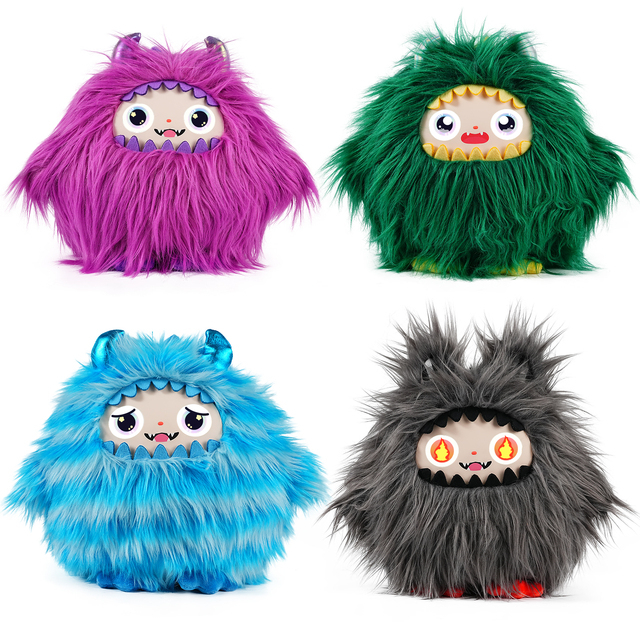 Wholesale Custom AI Interactive Plush Toy Smart Talking Stuffed Animal Voice Control Emotional Companion Toy for Kids