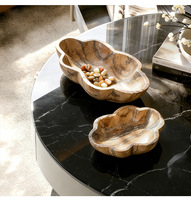 SAIDKOCC Luxe dienblad van natuurlijk marmer in Franse stijl, fruitplateau, modern, op maat gemaakt, geavanceerde woonkamer- en eettafeldecoratie