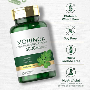 Suporte Imunológico Melhor Preço <span class=keywords><strong>Moringa</strong></span> Folha Cápsulas Suplemento <span class=keywords><strong>Moringa</strong></span> Cápsulas - Product Image 2