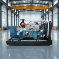 50Hz 60Hz 110/220V 120/240V Heim- oder Fabrikgenerator 100kVA 80kW Geräuscharmer Autostart Offener Rahmen 50/60Hz