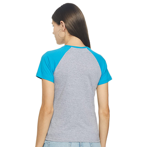 Direct Bangladesh Factory Women's Plus Size Cotton Printed <b>T</b>-<b>Shirt</b> O-Neck Casual Style <b>Long</b> Sleeves Solid Color Logo <b>Long</b> Summer - Product Image 2