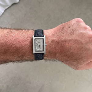 Montre-bracelet carrée rétro pour homme personnalisable CILOA, montre polyvalente pour le travail et les occasions décontractées - Product Image 2