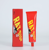 Colle à rats transparente 135g, tube en aluminium fait maison, haute adhérence, piège à rongeurs à colle pour usage domestique, lutte antiparasitaire