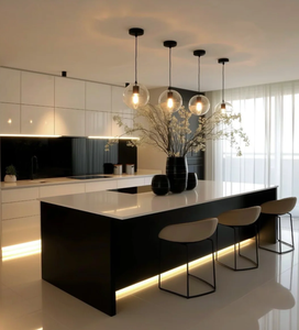 ชุดเฟอร์นิเจอร์ห้องนั่งเล่นสไตล์อเมริกันสุดหรู พร้อมหัวเตียงหิน โซฟา และเก้าอี้ทรงบัลลังก์ไม้มะม่วง สำหรับตกแต่งภายในบ้านอย่างมีระดับ - Product Image 4