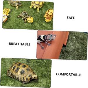 Achetez 2 obtenez-en 1 gratuit Tapis de mousse Plancher réaliste de forêt tropicale pour grenouilles d'arbres Geckos et serpents Vente en gros disponible - Product Image 4