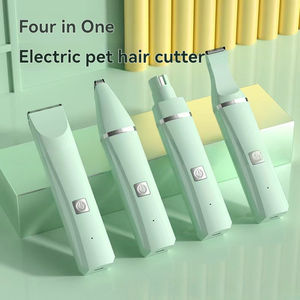 מכונת תספורת חשמלית 4 ב-1 לחיות מחמד עם גוף ABS, להב נירוסטה בטוח, ערכת טיפוח לכלבים, חתולים וחיות קטנות - Product Image 3