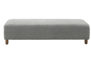 Comfortable Modern Adjustable Convertible Bench Grey for Bedroom Living Room & Home <b>Office</b> - Product Image 5