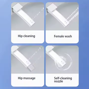 自動バスルーム閉鎖室インテリジェントトイレ自動フラッシュ足センサータンクレススマートトイレボウル - Product Image 3