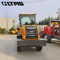 Pabrik Cina Grosir Mini Front End Loader Bersertifikat CE 1.5 Ton 2 Ton Wheel Loader dengan Bantalan Mesin Efisiensi Tinggi Dijual