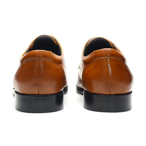 Zapatos de boda de estilo británico con punta en pico para hombre de cuero genuino de alta calidad a la moda - Product Image 2