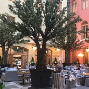 Künstlicher großer Olivenbaum großer Olivenbaum für die Dekoration öffentlicher Einrichtungen im Innen-und Außenbereich