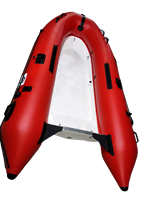 Certifié CE 3.3m(11ft) coque en fibre de verre V profond RIB330 bateau PVC gonflable bateau de pêche à grande vitesse à vendre