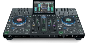 Denon DJ PRIME 4 |   Console DJ intelligente autonome à 4 platines / Contrôleur Serato DJ avec mixeur numérique intégré à 4 canaux et écran tactile de 10 pouces - Product Image 2