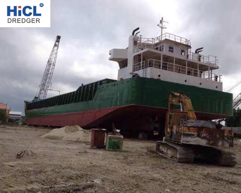 China HICL Werft 100t Sand trägers chiff/Lastkahn boote/Baggers chiff zu verkaufen (CCS-Zertifikat)