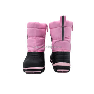 أحذية عالية الجودة للأطفال تصميم أزياء لينة فتاة الشتاء في الهواء الطلق عدم الانزلاق الثلوج - Product Image 4