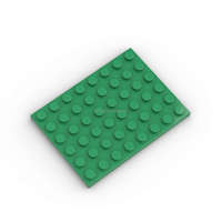 Plaque n°3036 6x8 avec goujons, briques de construction classiques en plastique ABS, accessoires de bricolage, briques de jeu en vrac, blocs de construction à assembler, pour les 8-13 ans