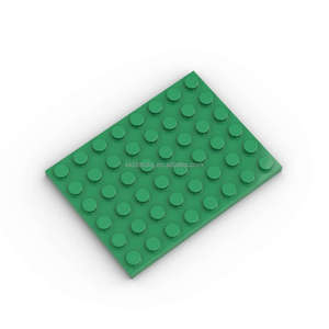 No.3036Plate 6x8 Studs Classic <span class=keywords><strong>Building</strong></span> Bricks plate Plástico DIY Accesorios Ladrillos de juguete Montaje a granel Bloques de construcción - Product Image 4