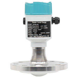 Transmisor de nivel de radar MODBUS RS485 con conexión de brida 80GHz con dos cables 4-20MA + HART - Product Image 5