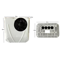 Climatiseur de stationnement électrique universel 12V/24V DC à montage sur toit pour camping-cars et camions (Neuf)