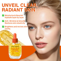 CHIC BEAUTE Nouvelle Arrivée Sérum en Capsules à l'Acide Kojique et au Curcuma Anti-Acné Nourrissant Hydratant pour le Visage Anti-Taches Brunes