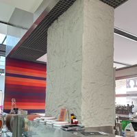 Revêtement mural flexible en pierre taillée MCM, panneau de pierre souple, pliable, pour l'intérieur et l'extérieur