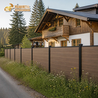 Panneau de séparation d'intimité WPC, grain de bois composite, extérieur, jardin, cour, piscine, patio, faible entretien, résistant aux UV, OEM