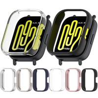 Demi-paquet boîtier de montre PC dur pour Mi Watch5 Lite étui de protection PC creux pour Mi Watch5 Active PC protecteur montre housse