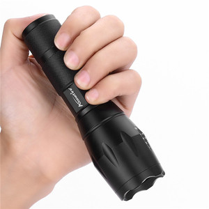 Nhôm T6 LED Đèn Pin Không Thấm Nước Zoomable Chiến Thuật Ngọn Đuốc Ánh Sáng Từ Tính Săn Bắn Đèn Pin Với Màu Đỏ/Màu Xanh Lá Cây Lơ Lơ - Product Image 5