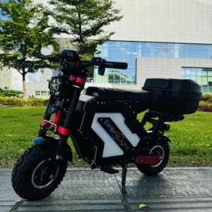 USA Warehouse Stock Geofought <b>72V</b> 10000W Dual Motor 50AH <b>Battery</b> 14inch off Road Tire Scooter with Colorful RGB Lights - Product Image 1