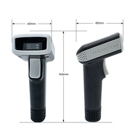 Jingxin USB COMS Escáner de código de barras Pistola de escaneo rápido Lector de código QR para inventario de tienda de supermercado