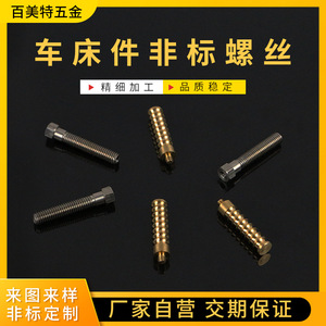 Stainless Steel Special Shaped <b>Screws</b> 304 Grade 8.8 Metric Thread Standard Thread Precision Hardware Parts - Product Image 4