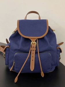 New Style Multi Pockets <b>Canvas</b> Women <b>Backpack</b> High Class Small <b>Backpack</b> Fashion <b>Canvas</b> <b>Backpack</b> for Teenage Girls - Product Image 2