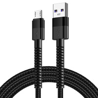 Câble de données tressé Câbles de chargeur Micro/Type C USB3.0 Transfert de données Câbles de téléphone à charge rapide