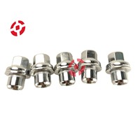 Écrou de roue de haute qualité pour Land Rover Range Rover avec filetage M14x1.5 en écrou de roue couleur argent OE RRD500510
