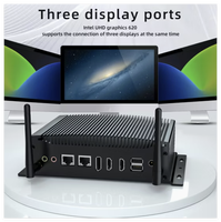Penjualan Panas Komputer Industri Mini PC Core I7 16g 512g Desktop Embedded Micro PC
