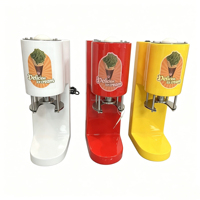 Machine à glace en forme de nouilles en acier inoxydable 80W, pour fruits, lait, spaghetti, gelato, extrusion automatique à un bouton, trémie de 420 ml
