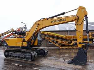 Construcción de alta calidad Original de Corea marca Hyundai 210 Crawler Heavy Digger Machine Excavadora barata - Product Image 5