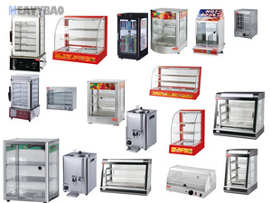 Heavybao Calentador de Papas Fritas Eléctrico Comercial de Acero Inoxidable Plateado, Bandeja Calentadora con Control Digital Inteligente, Equipo de Hostelería para Mantener Caliente en Mesa - Product Image 2