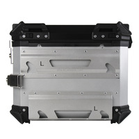 Boîte latérale de moto SLKE en alliage d'aluminium, étanche, anti-chute, 38L, verrouillage rapide, R1200GS R1250GS ADV, dissimule le tuyau d'échappement