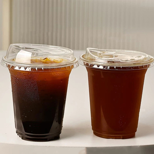 แก้วพลาสติก PET แบบใช้ครั้งเดียวสำหรับ<span class=keywords><strong>ชา</strong></span>นมและเครื่องดื่ม แบบกำหนดเองได้ - Product Image 3