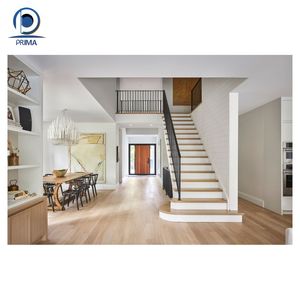 Prima Usine Offre Spéciale Résidentiel Intérieur Unique Métal Bois Bande de roulement Escaliers droits Mono Stringer <span class=keywords><strong>Escalier</strong></span> <span class=keywords><strong>Prix</strong></span> direct d'usine - Product Image 4